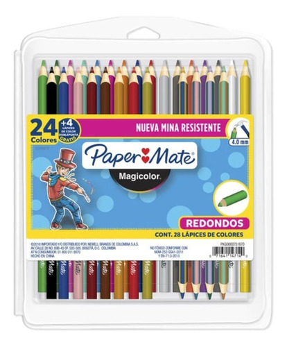 Colores Magicolor Unipunta X24 Unidades *5 Cajas