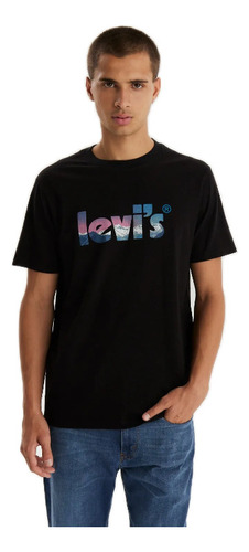 Remera Levi's Graphic Set In Neck Filled Poster Logo