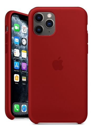 Funda Protector Silicona Liquida iPhone 11 Pro - Otec