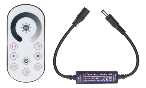 Mini Controlador De Atenuación Rf Para Led De Un Solo Color