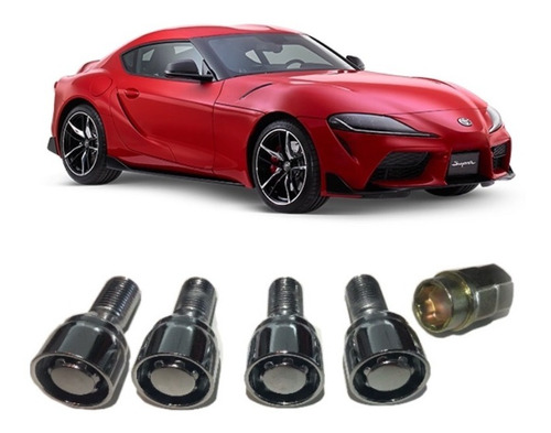 Birlos Seguridad Toyota Supra 2020-2021 Doble Llave.