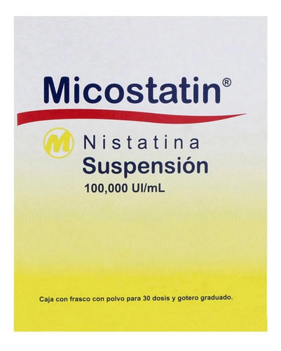 Micostatin Suspensión 100,000 Ui/ml Caja Con Frasco Para 30