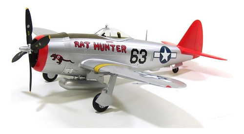 P-47d Thunderbolt - 1/48 - Easy Model 39309 Cor Única (sem Variação)