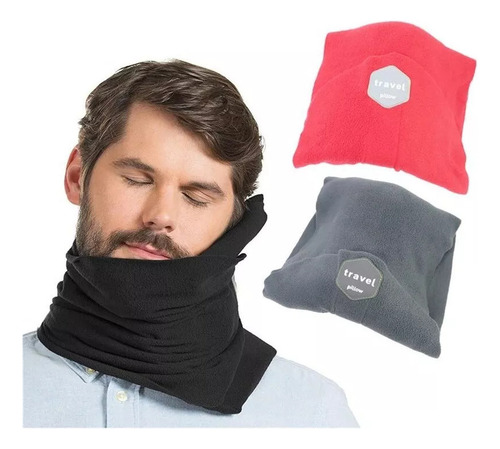 . Almohada Inflable Para Viajes Con Reposacabezas