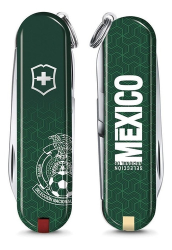Imagen 2 de 3 de Victorinox Navaja Classic-edición Esp. Selección Mexicana