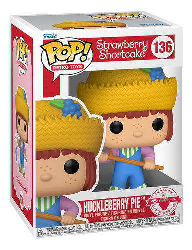 Funko Pop! Strawberry Shortcake 136 Hucleberry Pie