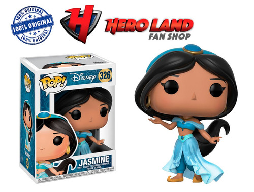 Jasmine Funko Pop Aladdin Princesas Disney Nueva Coleccion