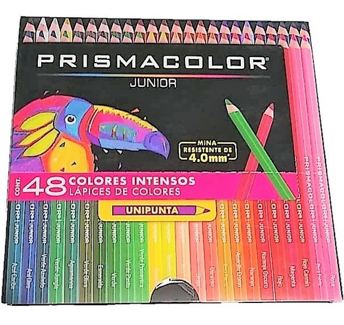 Colores Prismacolor 48 Colores Redondos Junior