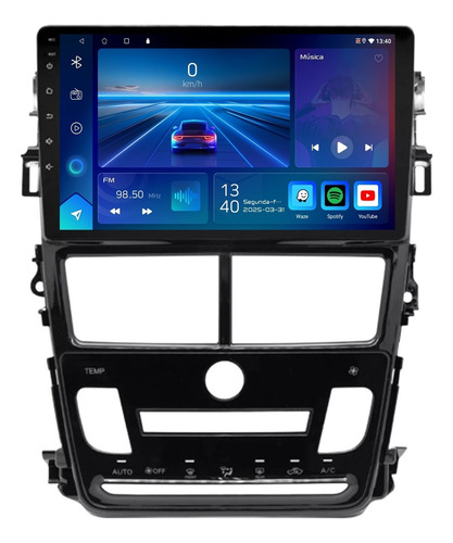 Multimidia Toyota Yaris Ar Digital 9p Android 64gb Carplay