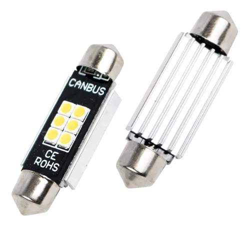 Kit 10 Focos De Luz Interior 31 36 39 41mm Led Canbus 12v F1