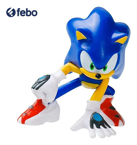 Mini Figuras Sonic Sega X3 6cm En Caja Sonic Son2021