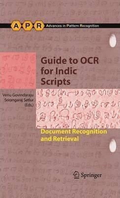 Guide To Ocr For Indic Scripts - Venu Govindaraju