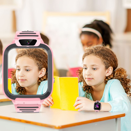 Reloj Inteligente Para Niño Niña Impermeable Juego Camara 12