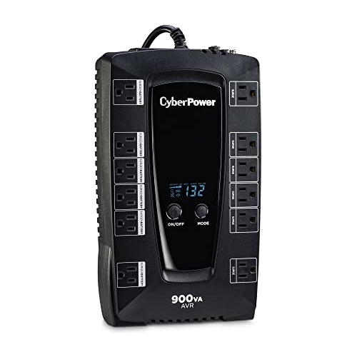 Sistema Ups Lcd Inteligente Cyberpower Avrg900lcd, 900 Va/48