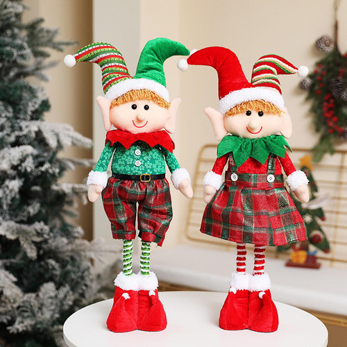 Muñecas De De Juguete De Navidad, Estatuilla De De Chica