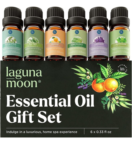 Laguna Moom Essential Oil Gift Set - 10 Ml - 6 Fragancias