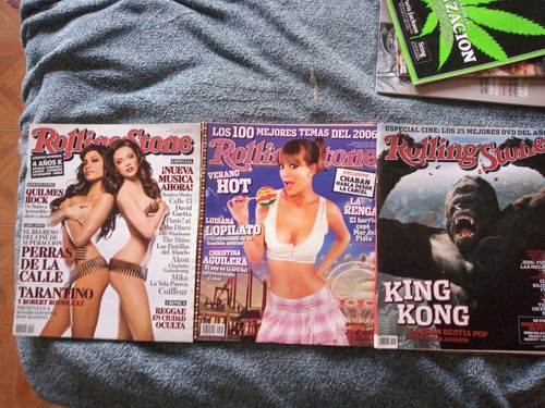 Revistas Rolling Stone Lopilato Kong Kong Tarantino 