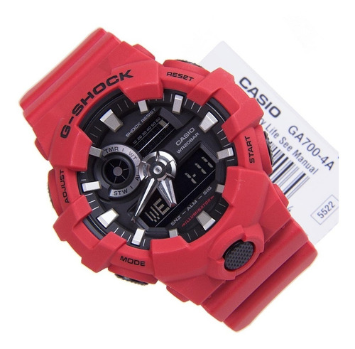 Reloj Casio G-shock Ga700-4a Original + Como Detectar Falso