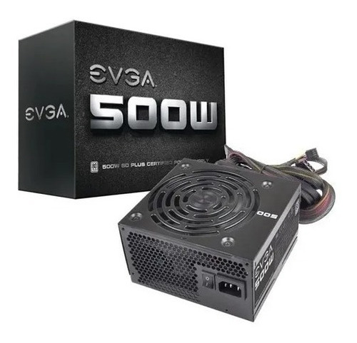 Fuente De Poder Evga Certificada 500watts 80 Plus