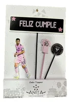 Comprar Topper Adorno Para Torta - Messi - Inter Miami
