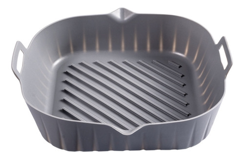 (gy) Cesta De Silicona Antiadherente Air Fryer Liner Reutili