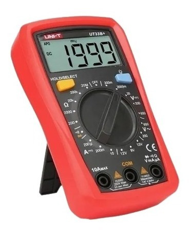 Unit Ut33b+ Digital Multimetro Tester Ohm Diodo Ac/dc