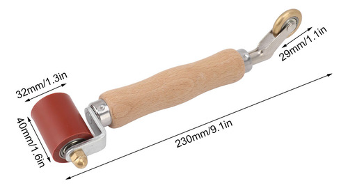 Rodillo De Costura De Silicona De 40 Mm Dual Uso De La Rueda