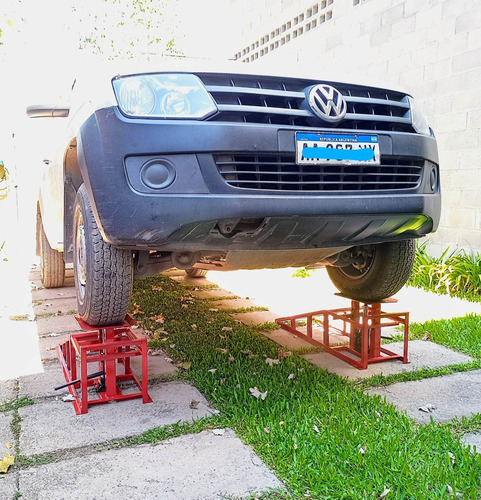 Imagen 5 de 10 de Elevador Para Autos Y Camionetas - Rampa Hidráulica - 2 Ton