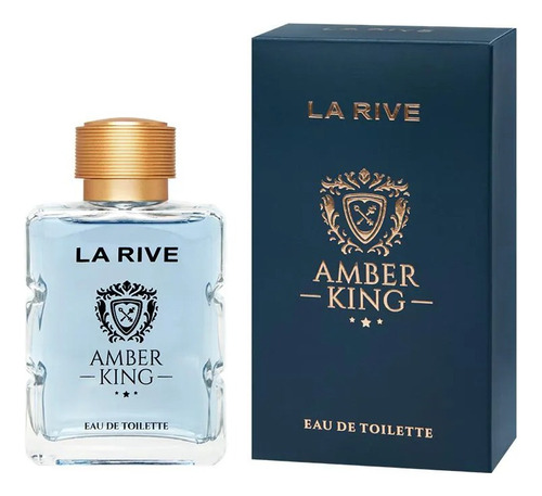 Perfume La Rive Amber King 100 Ml - Masculino, Amadeirado Aromático, Spray