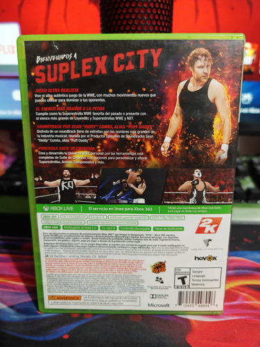Wwe 2k17 Xbox 360 (Reacondicionado)