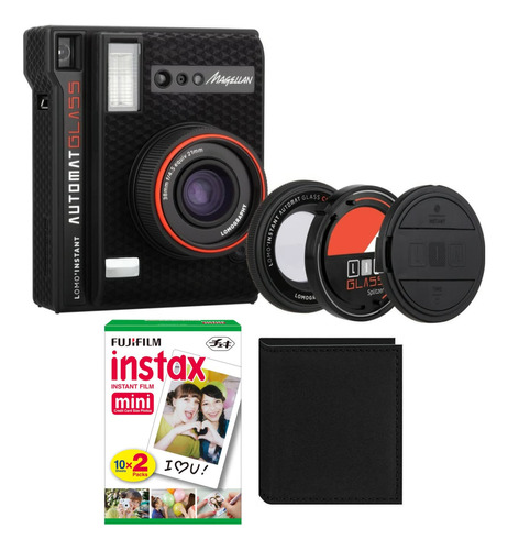 Camara Instantanea Cristal Edicion Magellan Pelicula Instax