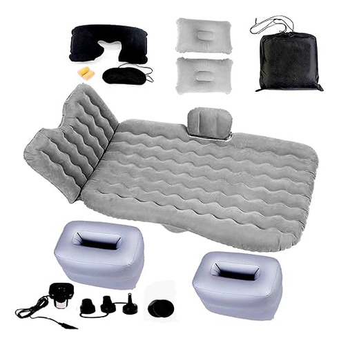 Inflatable Car Air Mattress Back Seat Bed Car Camping A...