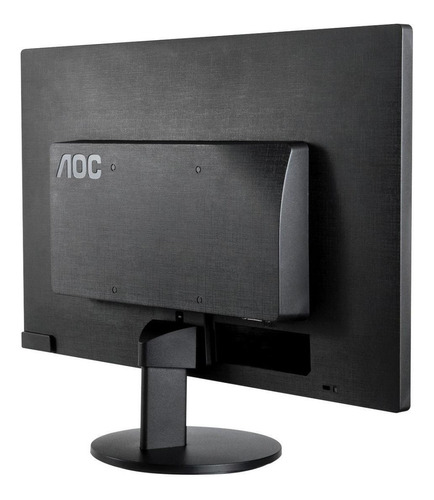 Imagem 4 de 5 de Monitor AOC E1670SWU led 15.6" preto 100V/240V