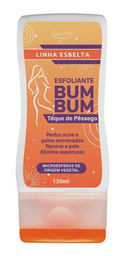 Esfoliante Bumbum Toque Pêssego Reduz Acne E Renova