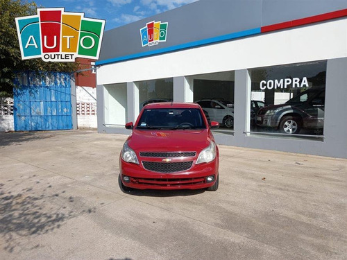 Chevrolet Agile Ltz 2010 Rojo 5 Puertas