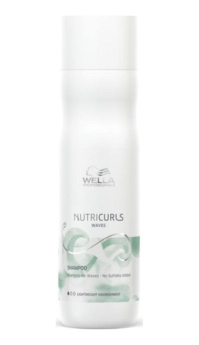 Shampoo Para Ondas Wella Nutricurls Waves 250ml