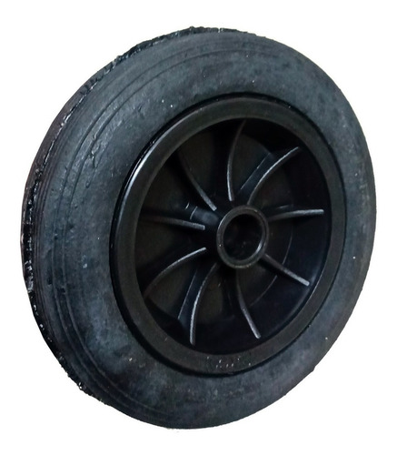 Rueda Maciza Carrito Carreta Zorra 175 Mm Compacta