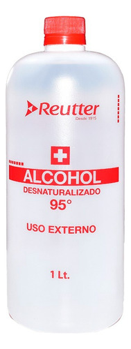 Alcohol Desnaturalizado 95° 1 Litro  - Amamedical