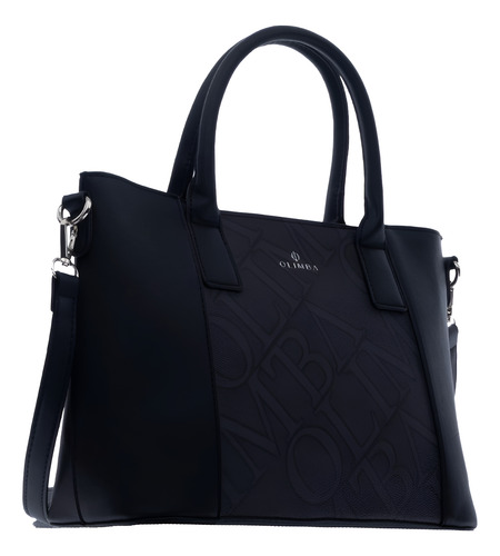 Bolsa 9753 Olimba Negro Lisa Oro