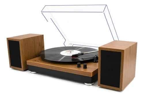 comprar Pack De Tocadiscos Vinyl Con Altavoces Externos Y Bluetooth