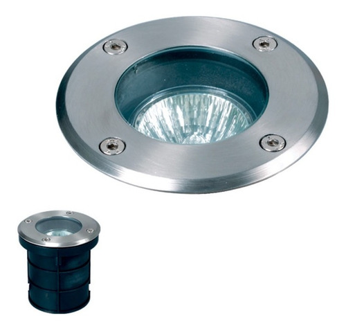 Spot De Piso Luz Exterior Iluminacion Para Jardin Embutir 