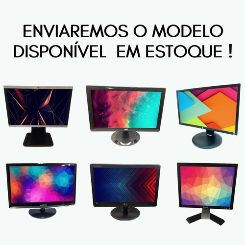 Imagem 5 de 6 de Pc Computador Desktop Intel I5 8gb Hd500 + Wi-fi + Monitor