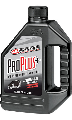 Aceite Moto Maxima Proplus  4 Ciclos 10w-40 Litro 3 Pzas