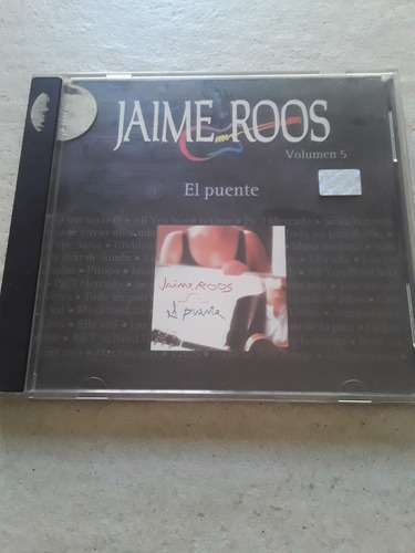 Jaime Roos - El Puente Vol 5 Lo Que No Te Di - Cd / Kktus