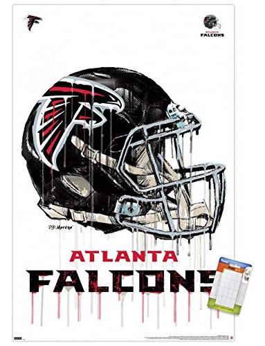 Trends International Nfl Atlanta Falcons - Drip Helmet 20 Wa