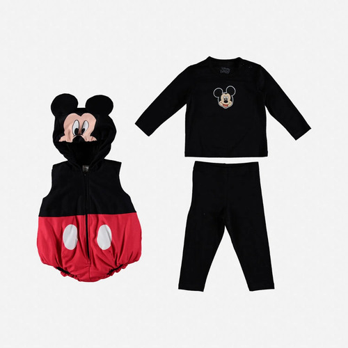 Imagen 3 de 6 de Disfraz Mickey Mouse Bebé Niño Acolchado Licensiado Disney Disfraces