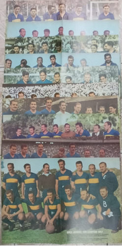 Imagen 1 de 6 de Poster Boca Juniors * Campeon Y Sub-campeon 1931 A 1976 *