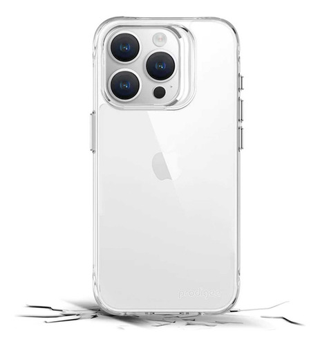 . Funda Prodigee Hero Para iPhone 15 Pro Transparente