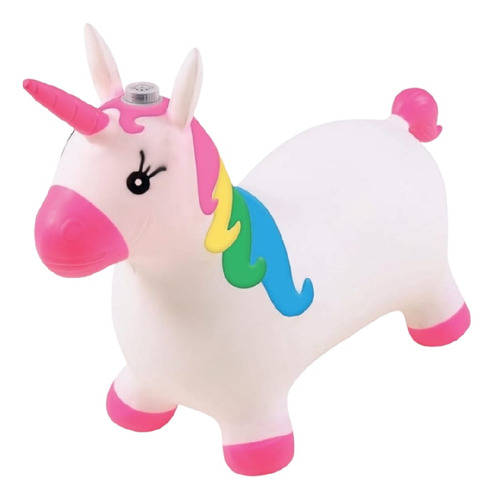 Unicornio Cavalinho Upa Upa Rosa Brinquedo Meninas Infantil