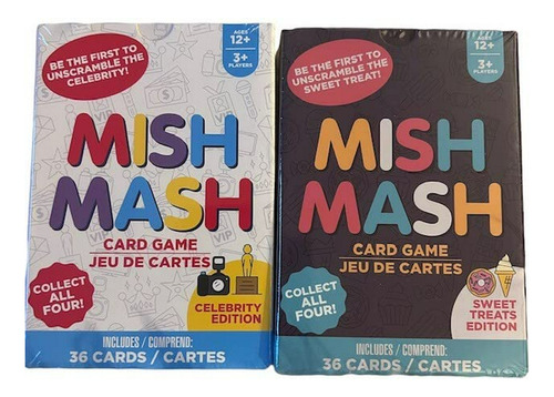 Mish Mash Celebrity Edition + Sweet Treats Edition